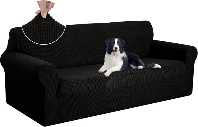 U-NICE HOME Oversized Stretch Couch Cover Slipcover, 1-Piece Sofa cover by U-NICEHOME