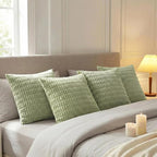 Fancy Homi 4 Packs Decorative Throw Pillow Covers - Image 5