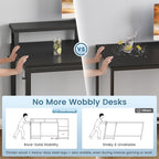 SEDETA 66" L Shaped Desk with Power Outlet, Reversible Home Office Computer - Image 7