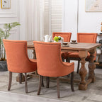 Modern Dining Chairs Set of 6, High Back Dining Chairs Side Chairs - Image 2