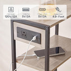 HOOBRO 15.7" Narrow Console Table - Image 6
