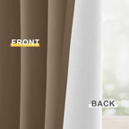 Yakamok Khaki Blackout Curtains 84 Inches Long - Image 5