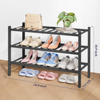 Kitsure Bamboo Wooden Shoe Rack - Image 2