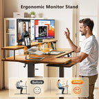 OffiGo U Shaped Electric Standing Desk - Image 6