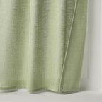 MIULEE Sage Green Kitchen Curtain 24 Inches Length 2 Panels Farmhouse | Soft - Image 7