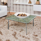 Dulles Glass 10 inch Square Glass Table Top - Image 7