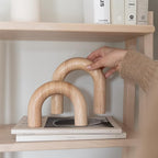 PEAKOLY Wood Arch Decorative Objects - Image 7
