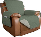 PureFit Reversible Recliner Chair Covers Couch Covers by PureFit