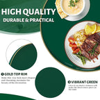 MAONAME Dark Green Decorative Tray, Plastic Trays - Image 3