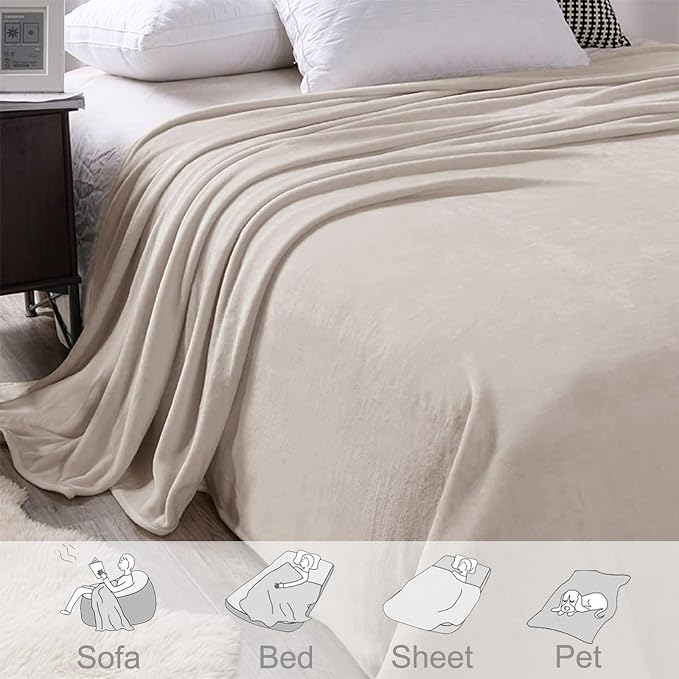 Exclusivo Mezcla Soft Fleece Blanket Twin Size - Image 5