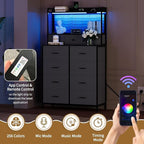 Jojoka Smart Dresser for Bedroom - Image 4