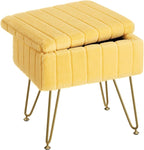 Greenstell Vanity Stool Chair Faux Fur by Greenstell