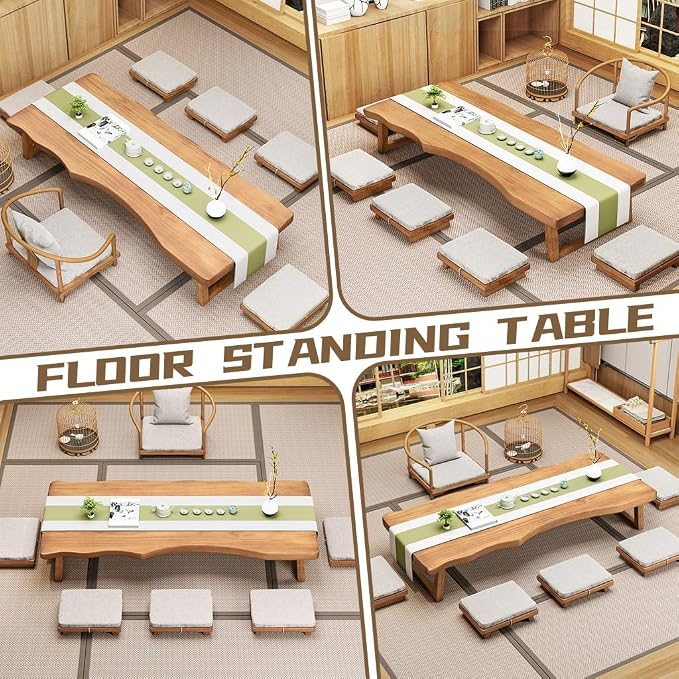 Wooden Japanese Floor Table - Image 6