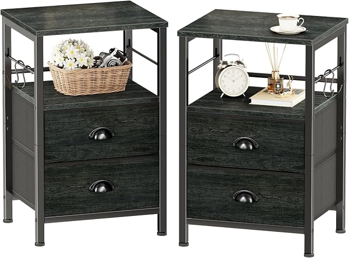 Furologee Nightstands Set 2, Night Stand by Furologee