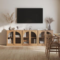 BELLEZE Bijou Set of 3 Modular Sideboard Cabinets by BELLEZE