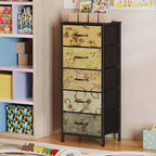 Furnulem Vertical Dresser for Bedroom, Tall Skinny Storage Tower - Image 5