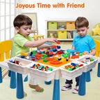 Arscniek Toddlers Activity Table 7 in 1 Kids Activity Tables and Chair Set - Image 4