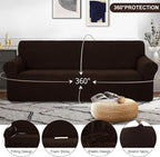 U-NICE HOME 4 Seater Stretch Couch Cover - Image 3