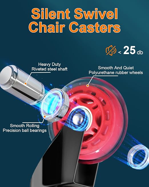 RidRed Gaming Chair Wheels - Image 2