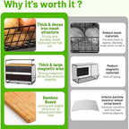 Ofiray-home Magnetic Shelf for Fridge - Image 4