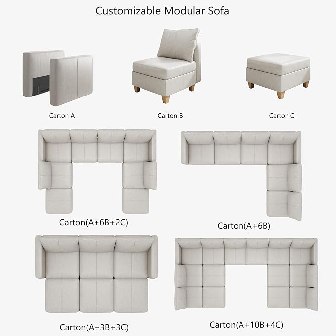 EASE MOOSE Middle Module Seat for Modular Sofa - Image 8