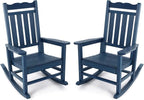 Stoog All-Weather Patio Rocking Chairs Set of 2, Outdoor Rocking Chair by Stoog