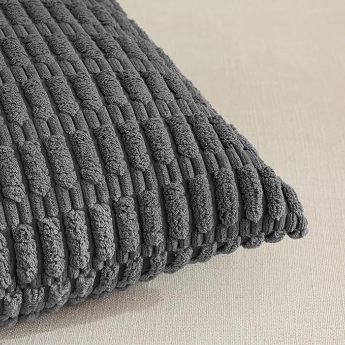 Fancy Homi 4 Packs Decorative Throw Pillow Covers - Image 4