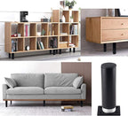 Set of 4 Furniture Legs 4.7 Inch, Adjustable Aluminum Alloy Cabinet Legs - Image 5