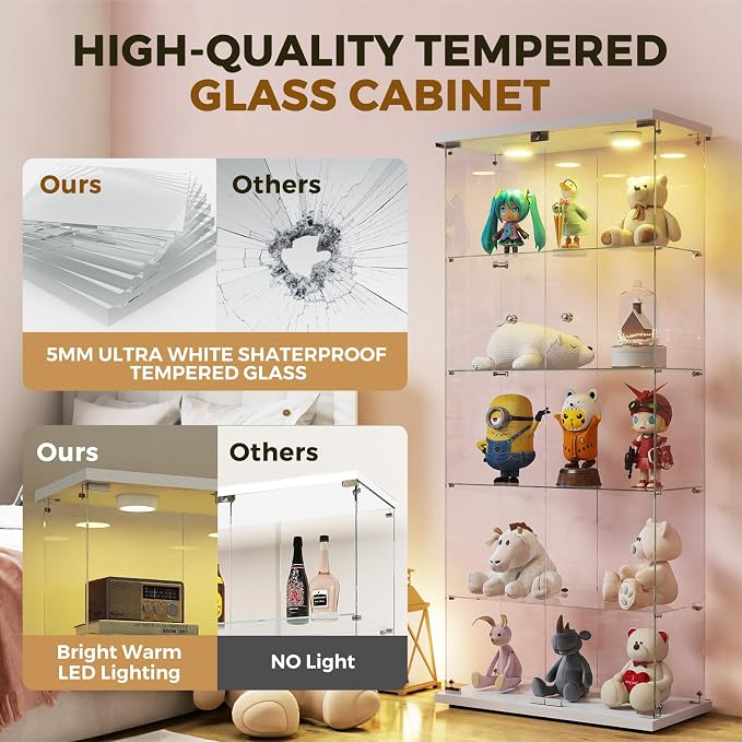 FANYUSHOW Glass Display Cabinet - Image 4