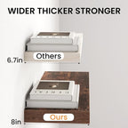 Fun Memories 67Inch Long Floating Shelves, 8 Inch Deep Shelves - Image 4