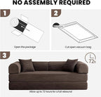 79'' Convertible Sofa Bed, Folding Sleeper Couch - Image 7