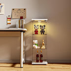 FANYUSHOW 3-Shelf Glass Display Cabinet by FANYUSHOW