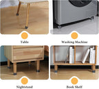 Furniture Risers 1 inch Adjustable, 4 Pack Metal Bed Risers Lift Height - Image 7