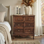 HULALA HOME 3-Drawer Nightstand - Image 3