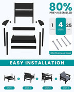 SERWALL HDPE Outdoor Couch - Image 7