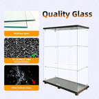 LFT HUIMEI2Y Glass Display Cabinet 3-Shelf - Image 5