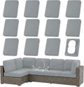 Waterproof Outdoor Cushion Covers, Stretch Patio Slipcovers | UV Resistant by hyha
