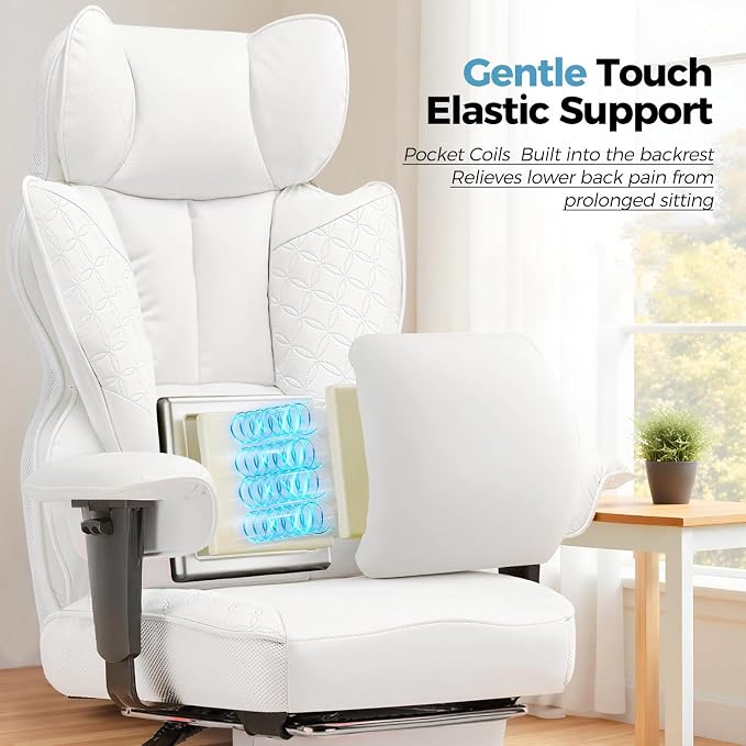 COMHOMA Desk Office Chair Big and Tall Office Chairs Ergonomic Gaming Chairs - Image 4