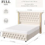 Keyluv Full Smart LED Bed Frame - Image 2