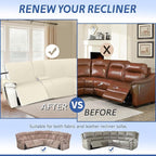 Arfntevss Recliner Sectional Couch Covers 1OO% Waterproof L Shape Sofa Cover - Image 6