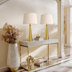 Oneach 25.75" Modern Table Lamp Set of 2, Bedside Lamps - Image 3