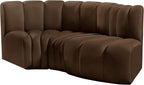 Meridian Furniture 103Brown-S3D Arc Collection Modern | Contemporary Modular - Image 7
