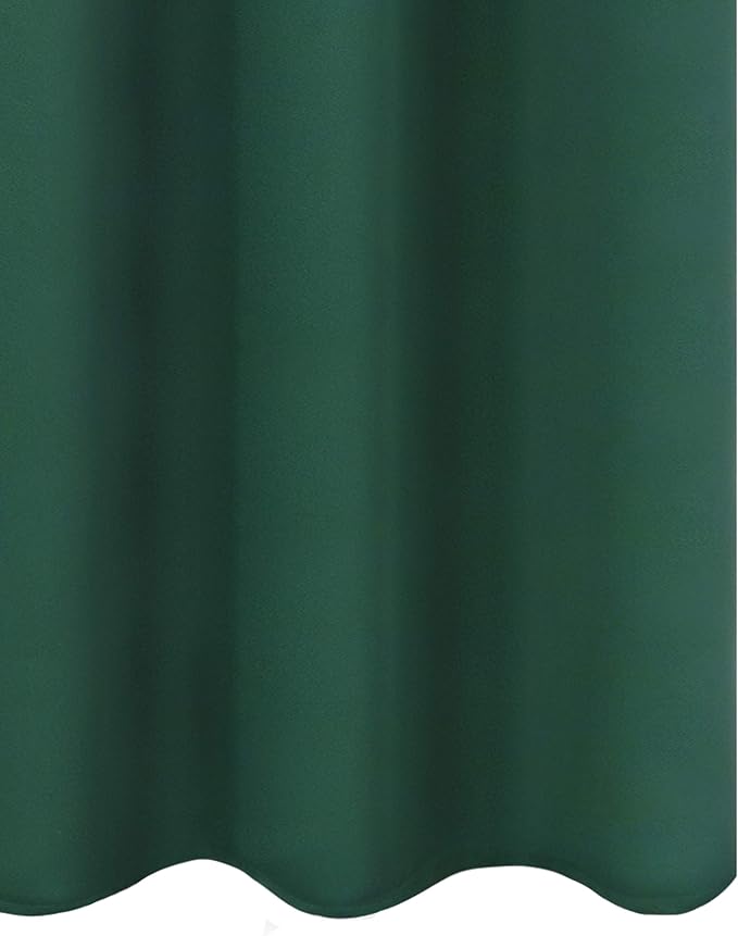 Green Blackout Curtains 34 x 63 Inch Length/Set of 2 Curtain Panels/Thermal - Image 8