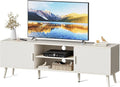 SUPERJARE TV Stand for 55 Inch TV, Entertainment Center by SUPERJARE