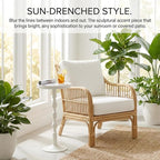 Small Round Drink Table, Pedestal Tables, Small Round Side Table - Image 6