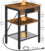 HOOBRO Side Tables Set of 2 - Image 3