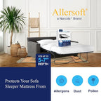 Allersoft| Queen Sleeper Sofa Mattress Cover - Image 5
