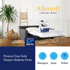 Allersoft| Queen Sleeper Sofa Mattress Cover - Image 8