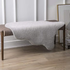 Ashler HOME DECO Ultra Soft Faux Rabbit Fur Chair Couch Cover Area Rug - Image 4