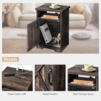 AMERLIFE 3-Piece Farmhouse Table Set Includes Coffee Table& Two End Tables - Image 6